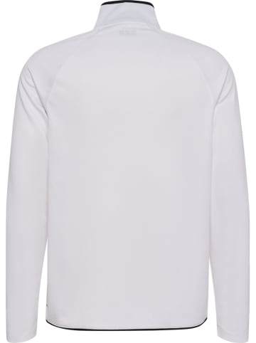 Hummel Trainingsjacke "Core 2.0 Half Zip" in Weiß