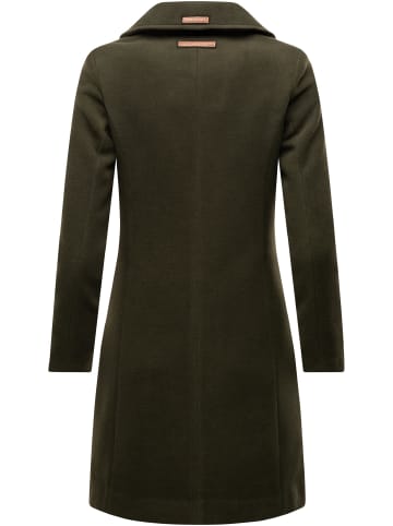 Marikoo Wollmantel Nanakoo in Dark Green