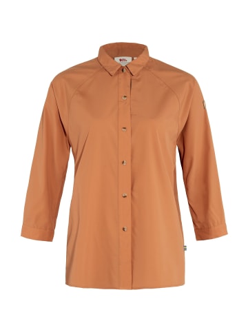 FJÄLLRÄVEN Bluse Abisko Hike Shirt W in Terra