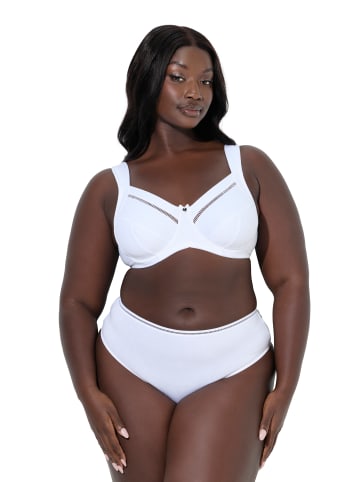 Ulla Popken BH in schneeweiß