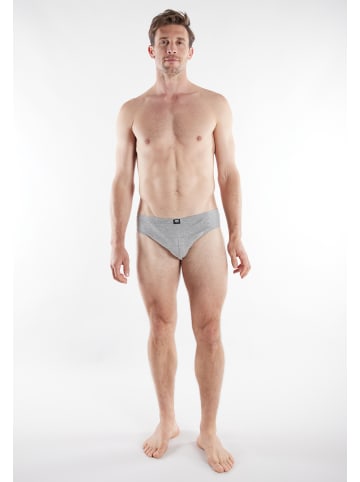 CECEBA Slip 5Er Pack Challenger in grau-dunkel-melange