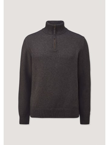 Hessnatur Strick Troyer in kaffeebraun