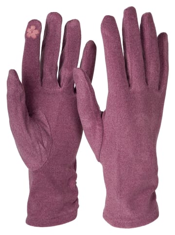 styleBREAKER Touchscreen Handschuhe in Violett