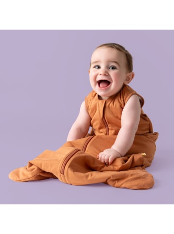 Schlummersack Babyschlafsack, 2.5 TOG in Hellbraun