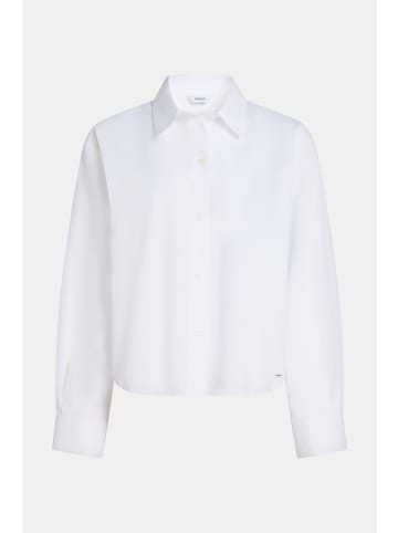 PENN&INK N.Y Zeitlose Bluse mit lässiger Passform und Hemdkragen in White