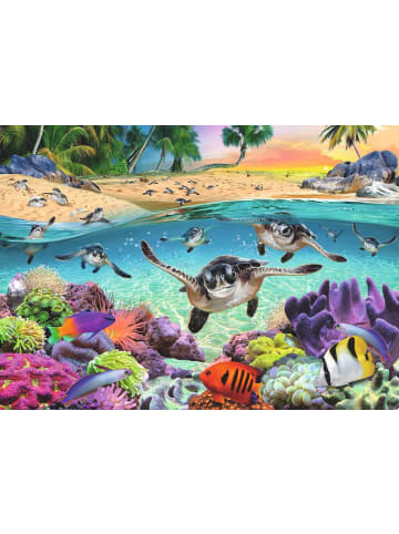 Ravensburger Ravensburger Puzzle 500 Teile Meeresschildkröten in bunt