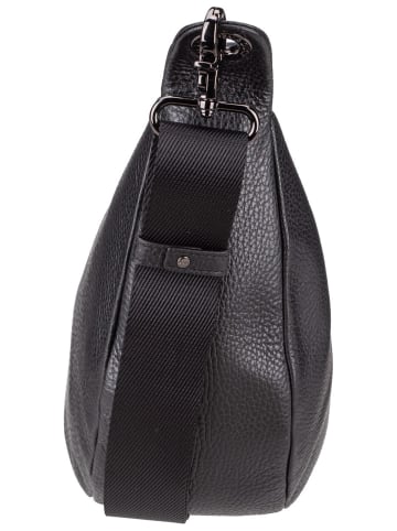 Mandarina Duck Handtasche Mellow Leather Hobo FZT03 in Nero
