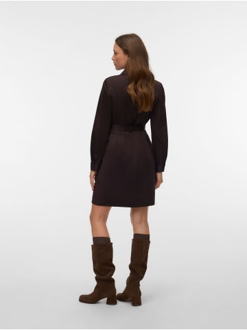 Vero Moda Hemdblusenkleid in Chocolate Torte