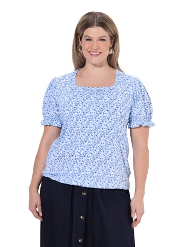 Ulla Popken Shirt in schneeweiß