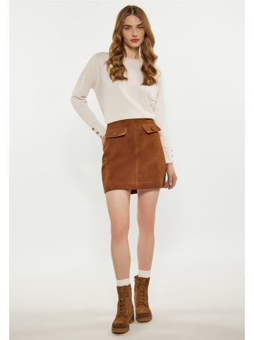 DreiMaster Damen Rock in Braun