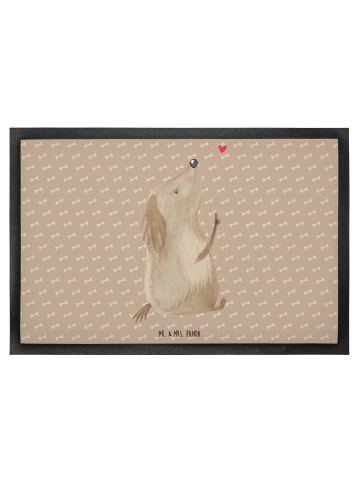 Mr. & Mrs. Panda Fußmatte Hund Liebe ohne Spruch in Hundeglück