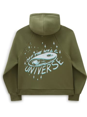 Vans Top "Universal Cocoon Zip Hoodie" in Grün