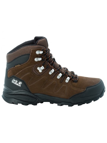 Jack Wolfskin Wanderschuh Refugio Texapore Mid in Braun