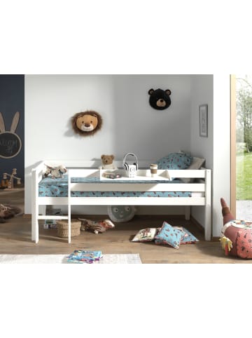 58 aufm Kessel KOJENBETT Karolina 208x83x105 aus Massivholz in Weiß