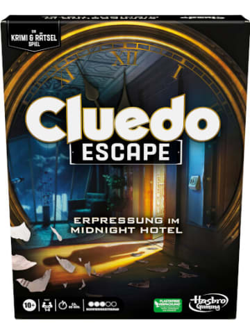 Hasbro Brettspiel Cluedo - Escape Erpressung im Midnight Hotel - ab 10 Jahre