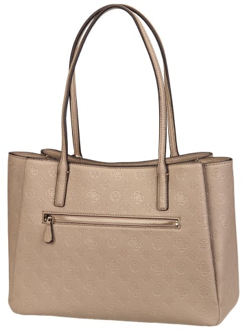 Guess Shopper Anise Multi Comp Tote in Dark Oak