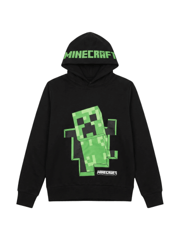 Minecraft Minecraft Hoodie Hoody Kapuzenpullover in schwarz