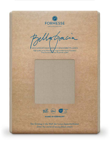 Formesse Spannbettlaken Bella Gracia in Champignon