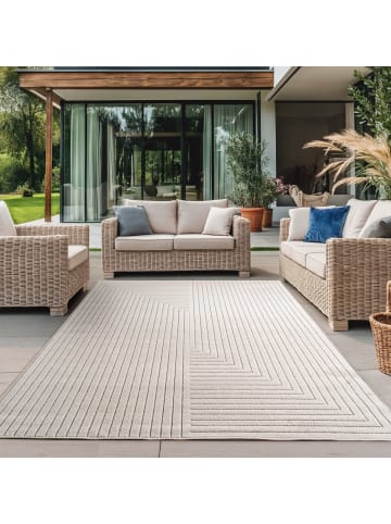 Indoor Outdoor Teppich Nova 1202 in Creme