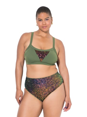 Studio Untold Bikini Slip in olivgrün
