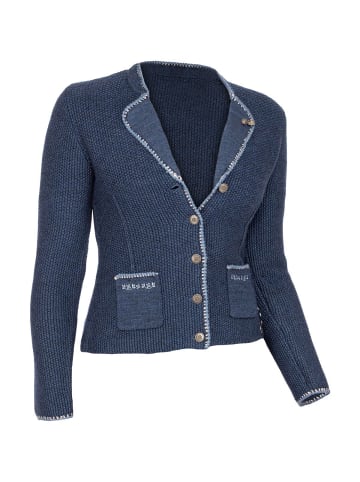 Spieth & Wensky Strickjacke AILEEN in jeansblau