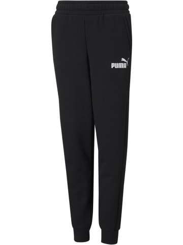 Puma Sporthose "ESS Logo Pants TR cl B" in Schwarz