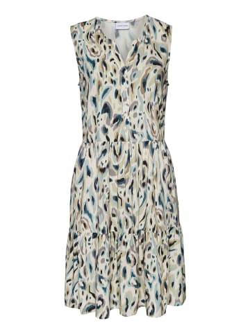 LASCANA Druckkleid in sand bedruckt