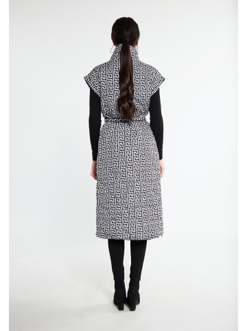 faina Damen Jacke in Schwarz Weiss