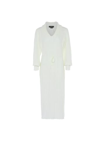 faina Damen Strickkleid in WOLLWEISS