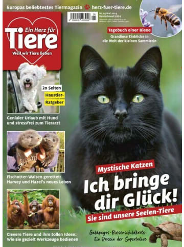 Hubert Burda Media 11 x EIN HERZ FÜR TIERE Zeitschrift (Gutschein für Jahres Abo)