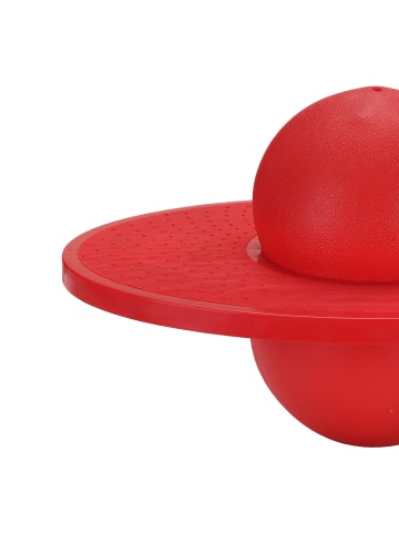 relaxdays Pogo Ball in Rot - 100 kg