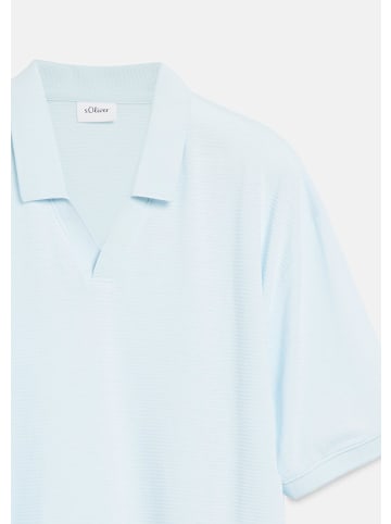 s.Oliver Polo-Shirt in 5110_hellblau