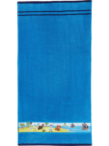 Erwin Müller Frottier Kinder-Badetuch in blau