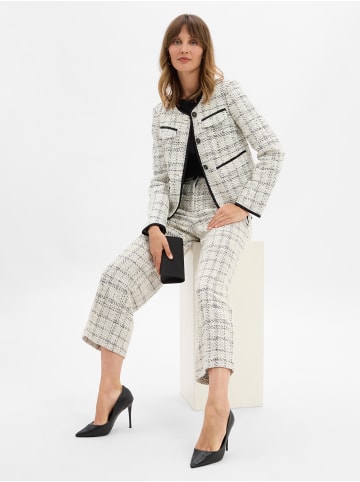 MARC CAIN COLLECTIONS Blazer in weiß schwarz