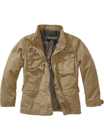 Brandit Kinder Funktionsjacke "Kids M65 Giant Jacket" in Braun