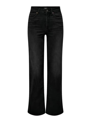 ONLY High-waist-Jeans in Washed Black