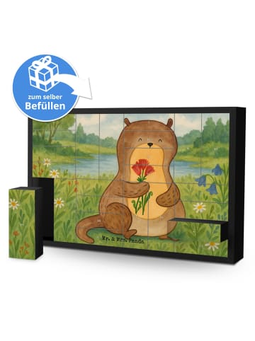 Mr. & Mrs. Panda Adventskalender Selbst Befüllen Otter Blumenstr... in Weiß