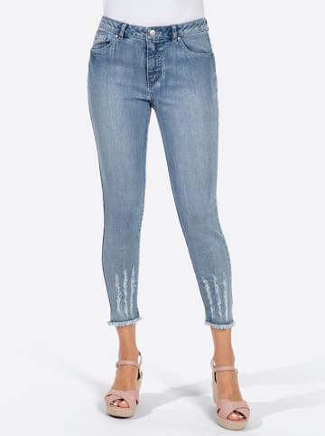 WITT WEIDEN 7/8-Jeans in blue-bleached