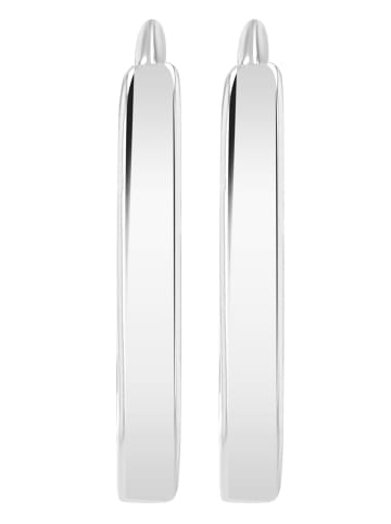 Adeliás Damen Ohrringe aus 925 Silber in silber