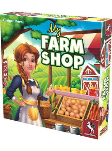 Pegasus Spiele My Farm Shop (deutsch/englisch) | Für 2-4 Spieler / 4 Bauernhöfe / 1 Mark / 4...