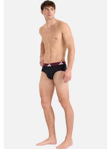 Adidas Sportswear Slip / Unterhose Active Flex Cotton in Schwarz