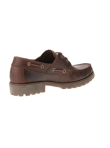 PANAMA JACK Sneaker low Boat C5 in Braun