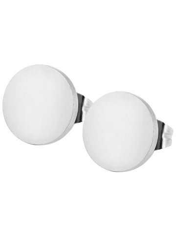 Adeliás Damen Ohrringe – Ohrstecker aus Edelstahl in silber