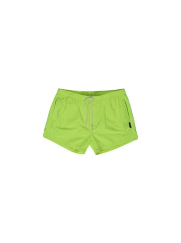 Hamaki-Ho Gelb Polyester Badeshorts