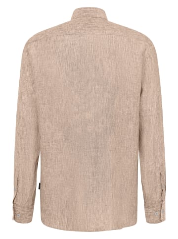 Bugatti Hemd Langarm in 60-taupe
