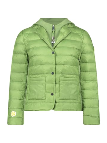 CARTOON Steppjacke mit abnehmbarer Kapuze in Forest Green