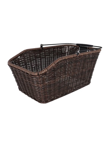 KLICKfix Hinterrad- Korb Structura, Racktime in braun