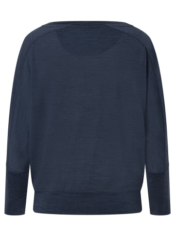 super.natural Merino Longsleeve W KULA TOP in blau