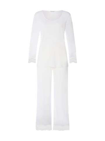 Hanro Pyjama Cira Nightwear in off white