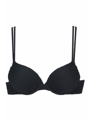 Sunseeker Push-Up-Bikini-Top in schwarz